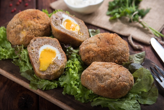 Jajka po szkocku na Wielkanoc