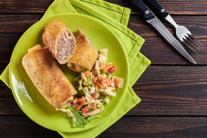 Krokiety z mięsem i serem