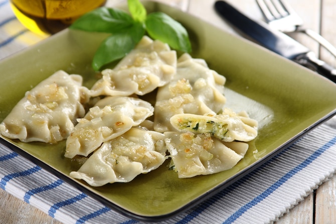 Pierogi z cukinią