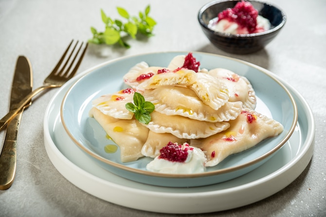 Pierogi z serem