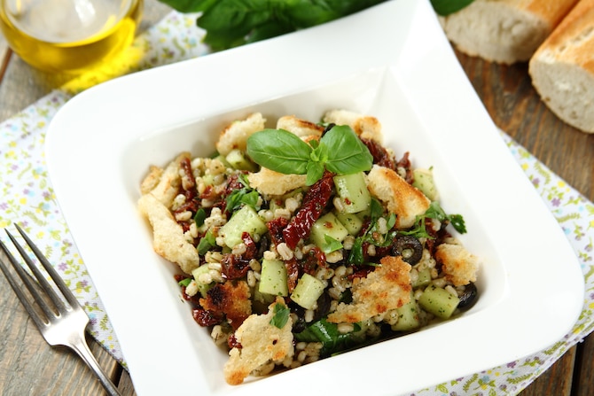 Sałatka z pęczakiem