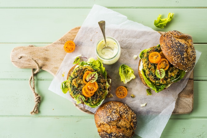 Warzywny burger