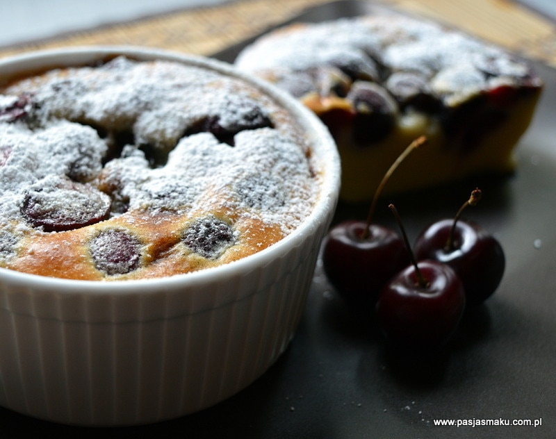Czereśniowe clafoutis 