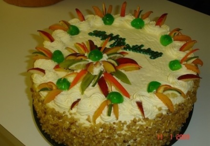 Tort biały