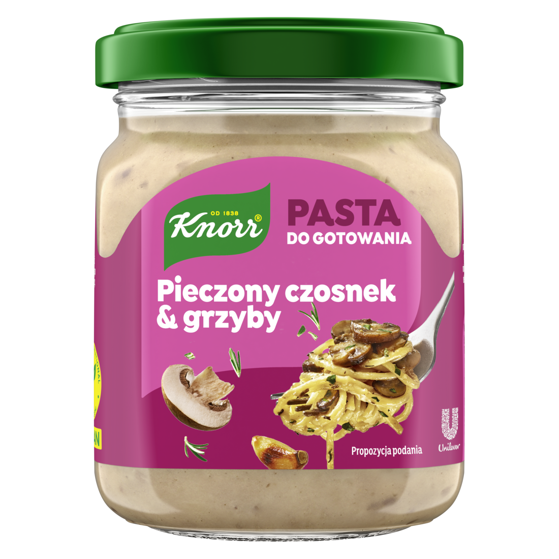 Knorr Pasta do gotowania Pieczony czosnek i grzyby