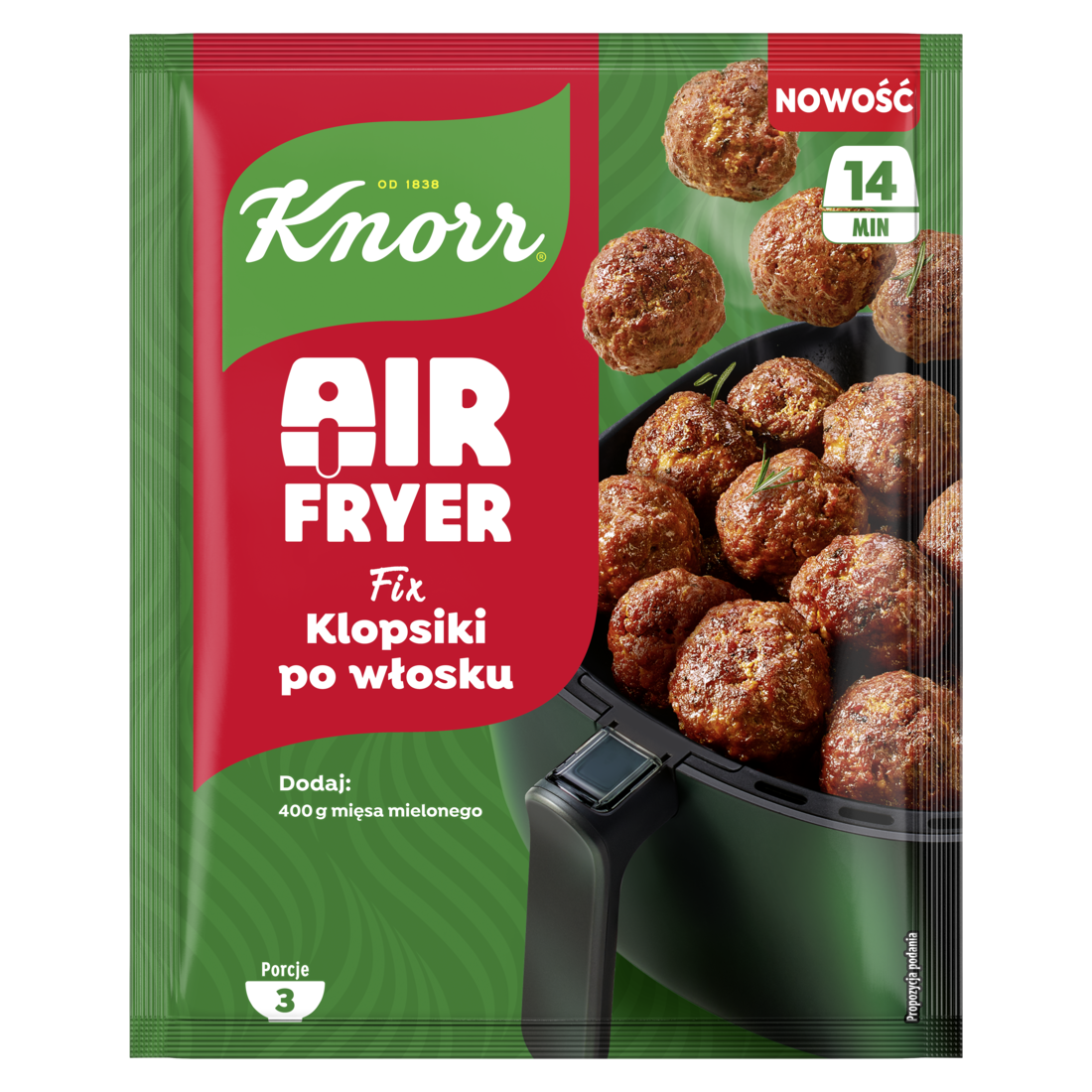 Knorr Fix Air Fryer Klopsiki po włosku