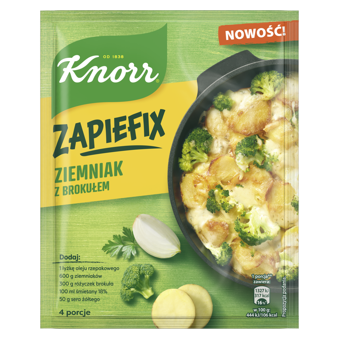 Knorr Zapiefix Ziemniak z brokułem