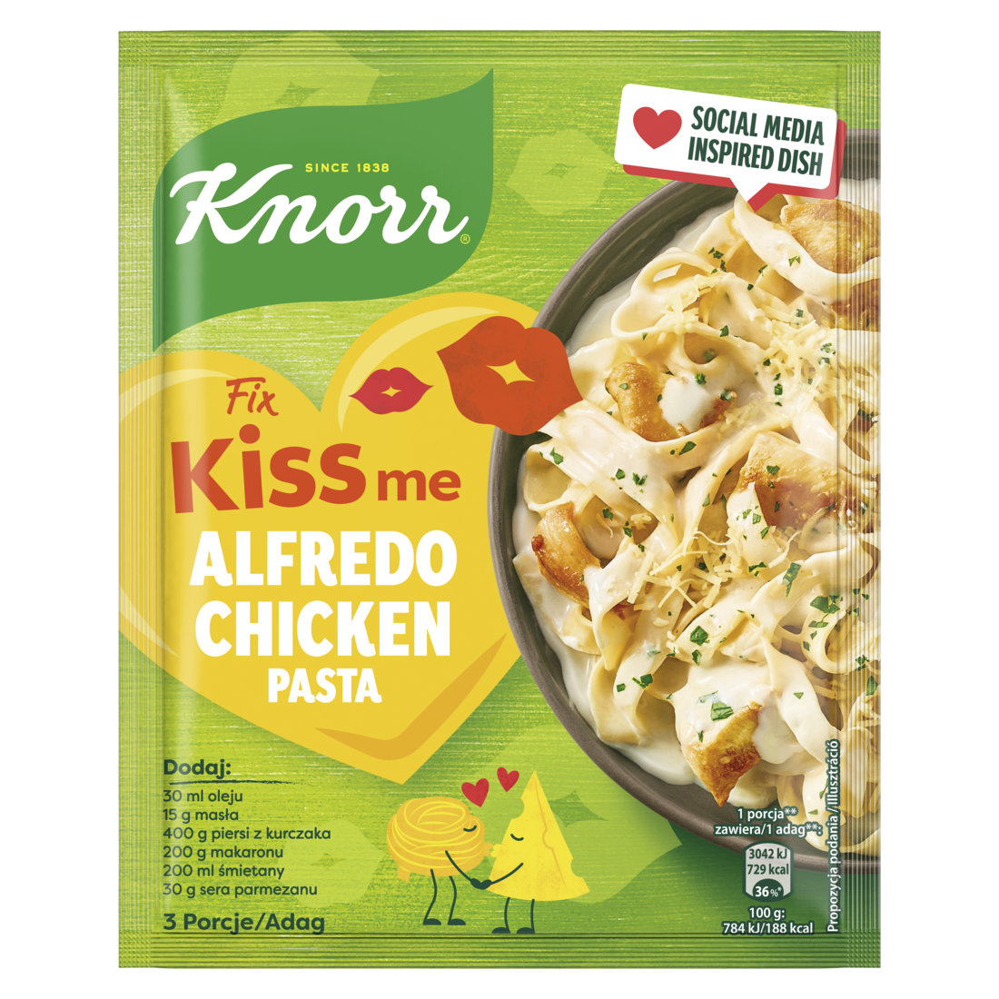 Knorr Fix Kiss Me Alfredo Chicken Pasta