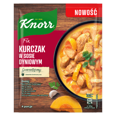 Knorr Fix Kurczak w Sosie Dyniowym